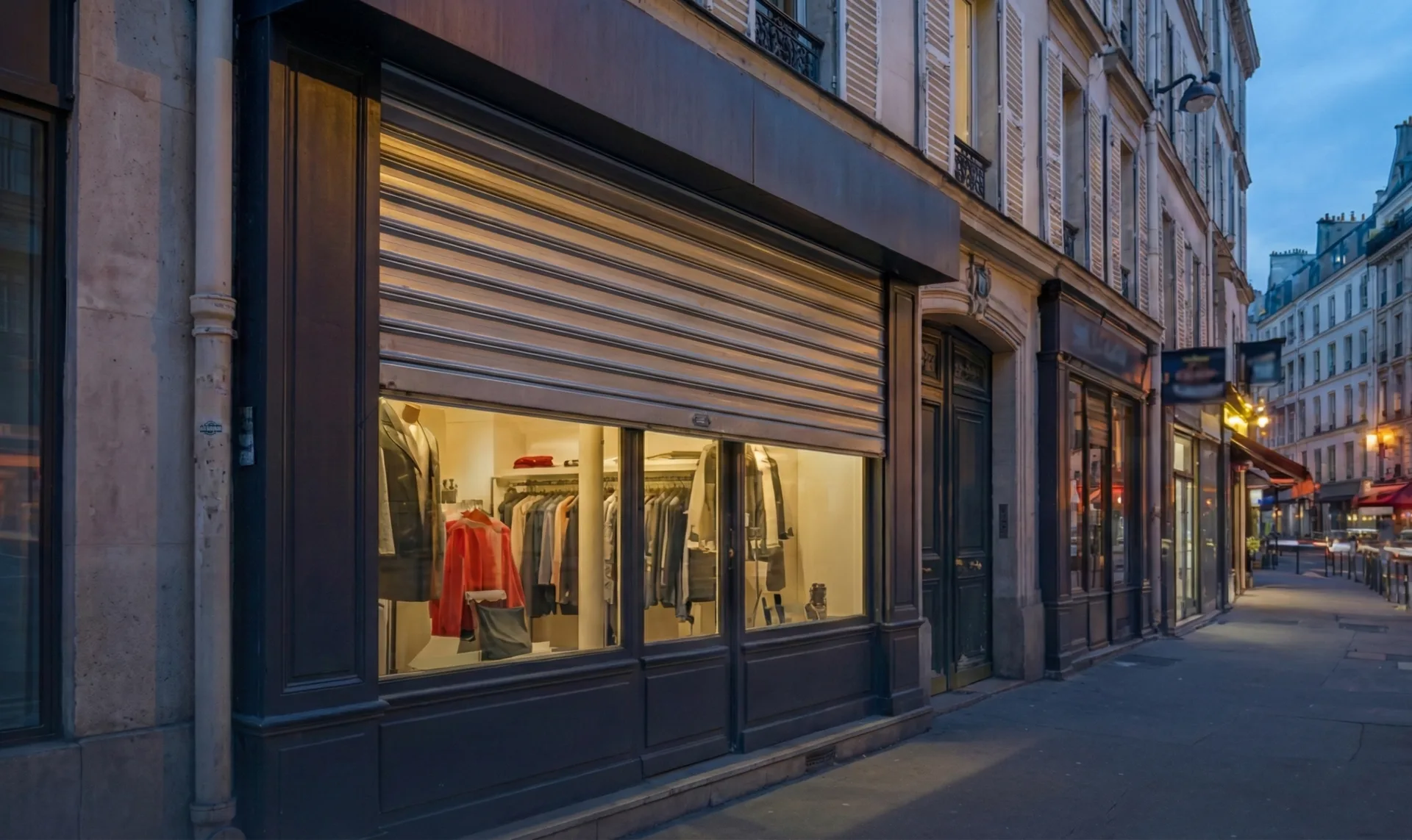Pose rideau metallique commerce neuf a Anglet (64600)